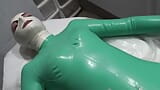 Latex Danielle relaxing in the ambulance snapshot 3