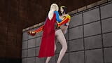 SuperGirl X чудо-женщина публичный секс-шмель snapshot 16