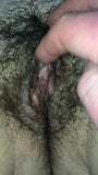 Irish wife hairy pussy closeup snapshot 8