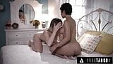 PURE TABOO - Sneaky Lesbians Anny Aurora And Brooklyn Gray Caught Scissoring By GREEDY MILF! snapshot 4