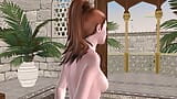 Animated porn video of a girl masturbating with two fingers toy snapshot 3