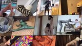 Horny Zentai doll spoiled with her new toys to orgasm snapshot 1