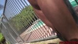 Latina caliente Maya Gates follada por el culo junto a la piscina snapshot 2