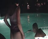 A hot German lady gets her slave punished outdoors snapshot 20