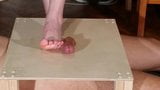 Domina bare feet cock stomping & footjob pt1 snapshot 12