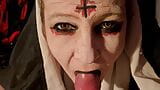 Evil Nun sucking cock snapshot 2