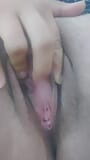 A big, meaty pussy cumming on its own. snapshot 12