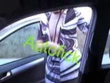 Netter geiler Amateur-Mädchen-Sex in einem Auto snapshot 1