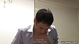 Japanese office lady Maki Hojo had sex with lover uncensored. snapshot 19