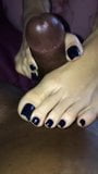 girlfriends amazing white feet footjob snapshot 9