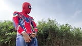 Asijský Spiderman na festivalu Songkran 2024 snapshot 6