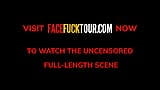 Face Fuck Tour - Blond gardło koza Lisi Kitty do góry nogami wytryski snapshot 15