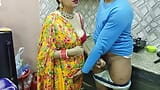 Blackmailing and fucking my ex gf who is now my bhabhi ki saree utar ke kitchen main uski mast Gand Marne ka socha snapshot 12