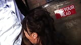 Une brune britannique excitée se fait labourer dans un ascenseur et éjaculer dessus snapshot 3
