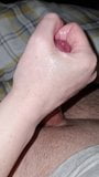 Late night oily lubed handjob from wife snapshot 2