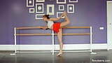 A super hot gymnast Yanna Kokx petite brunette girl snapshot 5