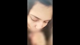 indian GF sucking cock like she got sweet candy. snapshot 2