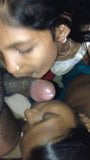 Kokumoni, Bangladeshi and her friend sucking my BF cock - 1 snapshot 3