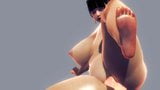 3d CG animation sex Big tits snapshot 1