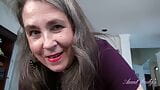 Auntjudys - deine reife behaarte Stieftante Grace will mit dir masturbieren (POV) snapshot 3