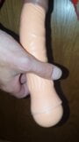 Cockdocking appeso al dildo xxl snapshot 4