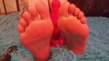 hot phone video foot fetish clip close up snapshot 4