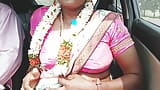 E -1, telugu  talks, silk aunty telugu  -1, Full video, silk aunty car sex, dirty talks, aunty with boy friend  journey. snapshot 4