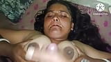 Chica india toma semen en la boca después de follar con novio snapshot 15