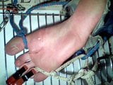 self foot torture session 01, falaka, bastinado snapshot 7