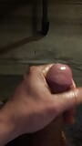 Jerking, Polishing the Tip, and Cumming in Hand. Smeared the Cum on the Cock Head snapshot 7