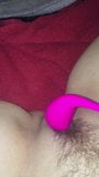 Teasing my wet pussy while fan controls my toy snapshot 5