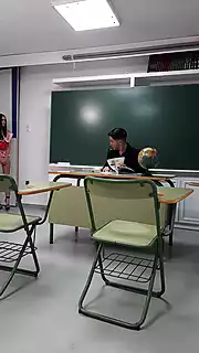 18 yaşındaki minyon seksi kız öğrenci yaşlı öğretmeni baştan ...