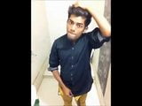 Indian Desi boy Jerks in Bathroom snapshot 2