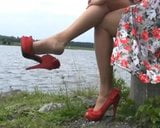 NYLON LEGS IN COUNTRYSIDE snapshot 2