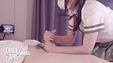 Suzume, School Uniform Ladyboy Get Fucked, Japoński Hentai Crossdresser Cosplayer 5 snapshot 9