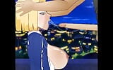 Android 18 Feeds on a Big Cock with Her Throat - Sdt snapshot 7