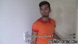 Gay for pay Latino drilled hard doggystyle after deepthroat snapshot 1