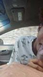 Public blowjob in car from black amateur step mom snapshot 7