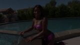 Milf bbc prende con diversi cazzi in piscina! snapshot 1