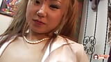 Hot Asian skank masturbates with a vibrator and achieves multiple memorable orgasms snapshot 2