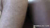 Ebony tight pussy queefing with BWC, creampie ending snapshot 13