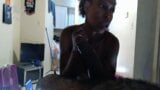 Freaky Ebony Cougar snapshot 3