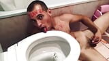 Toilet Licking Toilet Slave Boy snapshot 3