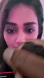 Nivetha pethuraj cum tribute no insta live snapshot 4