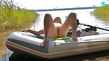 Sunbathing on the Boat snapshot 6