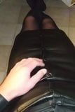 Leather skirts unbuttoning snapshot 1