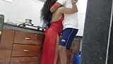 Ajay had gone to office and Rohit had gone to his house for some work. Sony had tea and had hardcore sex in the kitchen. snapshot 6