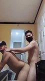 Joven asiática se folla a un gordito a pelo en la cámara (2&#39;02 &#39;&#39;) snapshot 8