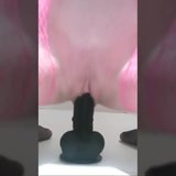 Up Close Dildo Pounding Horny Pussy snapshot 4