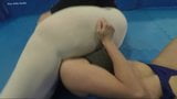 bbw wrestling skinny girl snapshot 13